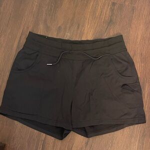 The North Face black shorts size large